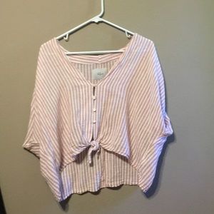 Pink and White Crop